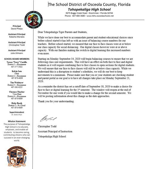 Guidance Letter 